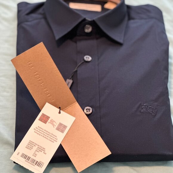 SOLD - Brand new 100% real Mens Burberry Dress shirt - Picture 2 of 8